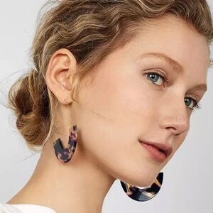 Anthropologie Rylan Crescent Earrings